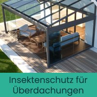 Überdachung-geeignete Fliegengitter