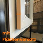 Nicht-flächenbündige Türen zeichnen sich...
