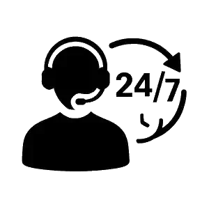 24/7 Kundenservice bei Plissmart