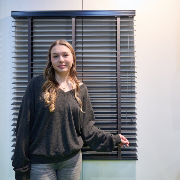 PLISSMART® NaturaBlind25 Holz-Jalousie