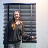 PLISSMART® NaturaBlind25 Holz-Jalousie