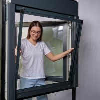 schraubenloser Plissee-Insektenschutz PLISSMART® KLICK-FS