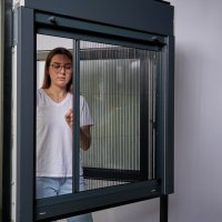 schraubenloser Plissee-Insektenschutz PLISSMART® KLICK-FS