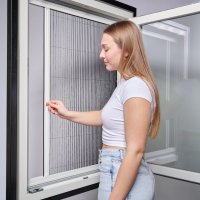 schraubenloser Plissee-Insektenschutz PLISSMART® KLICK-FS