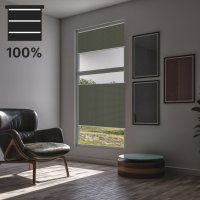100%-Abdunkelung Wärme- &...